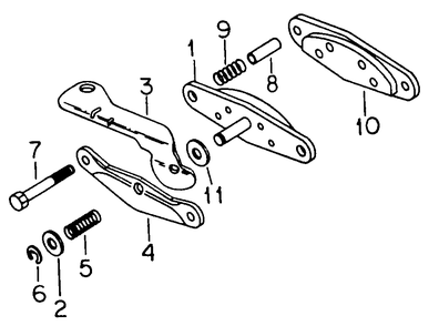 Brake Assembly Diagram and Parts List for 382 383-0350028U-0350029U-0350032U-0350033U-0350036U-0350037U-132100-132399-132383100-133100-133399-133383100-134100-134399-134383100 Cub Cadet Lawn Tractor
